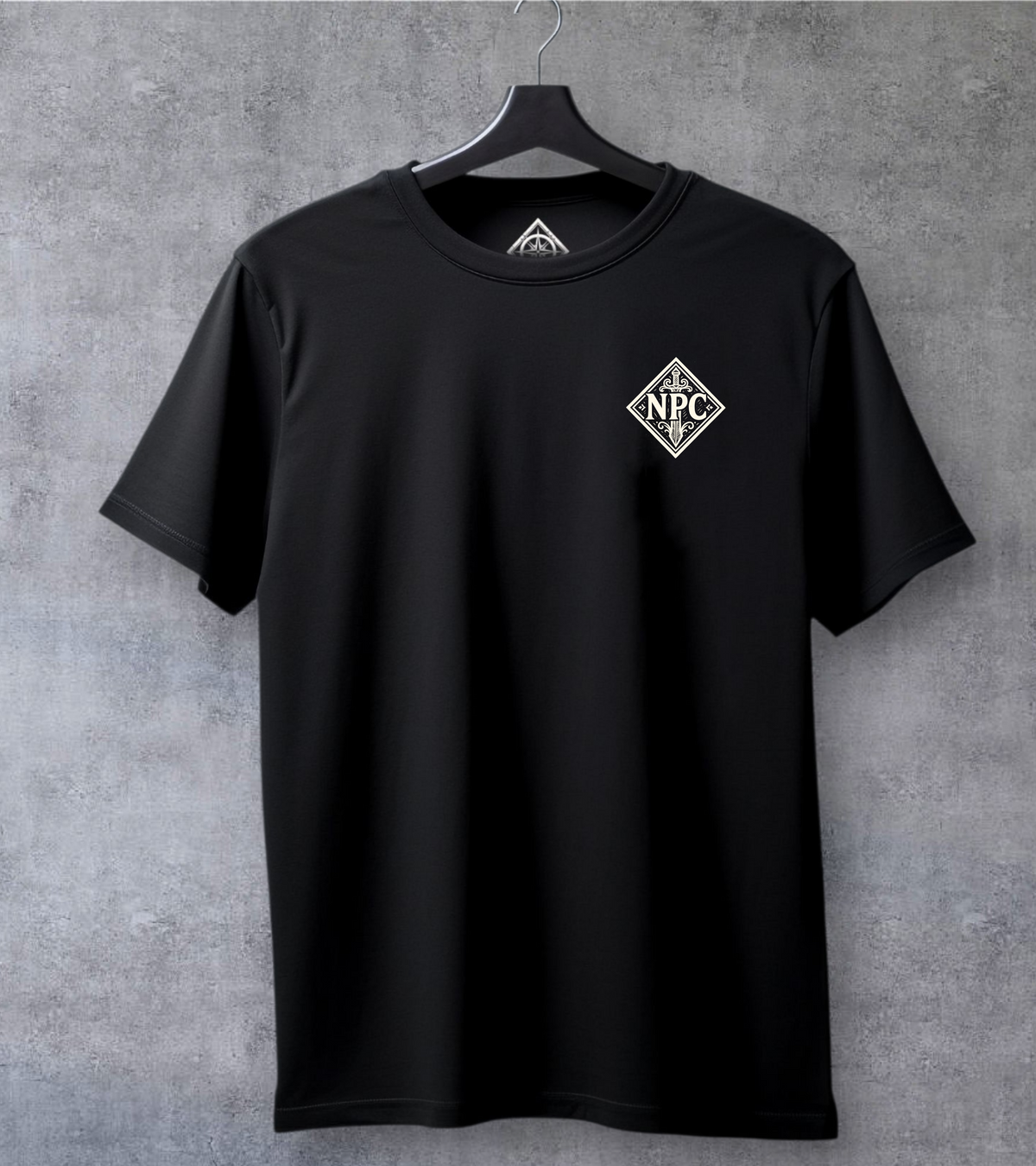 🎲 NPC — Classic Black T-Shirt